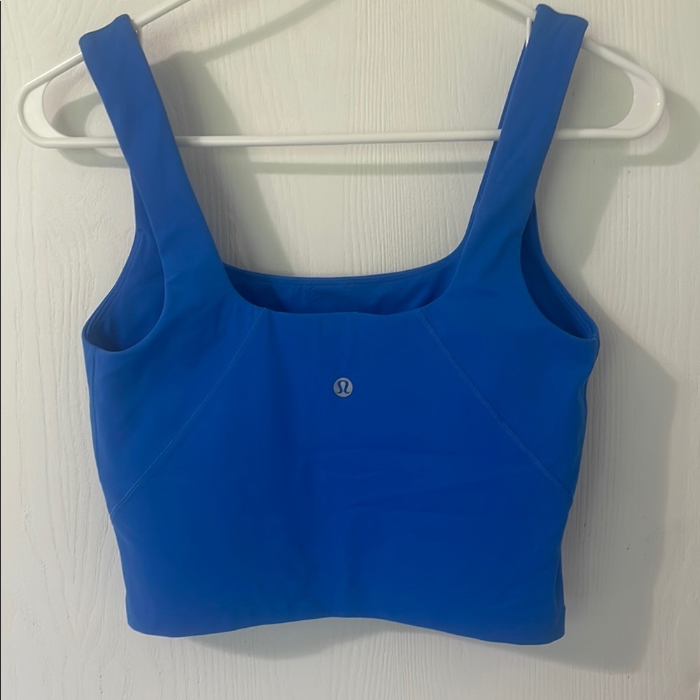 lululemon athletica Blue Tank Top
